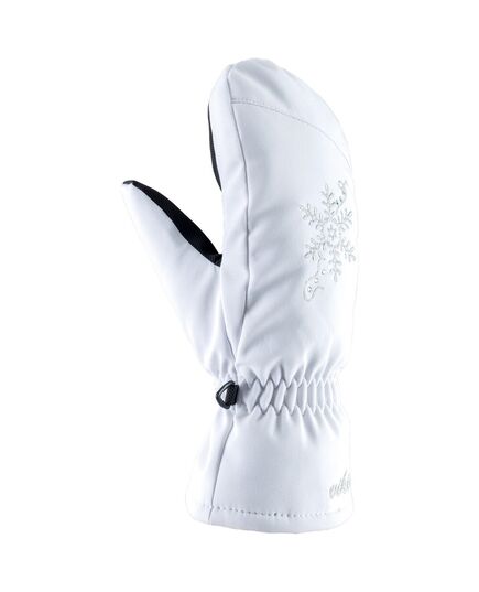 VIKING Rękawice Aliana Mitten Ski Lady, Kolor: biały, Rozmiar: 8