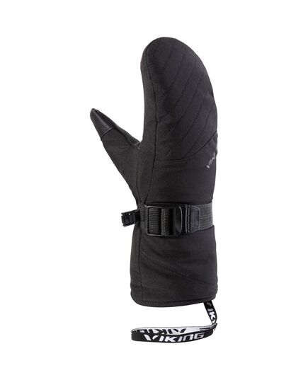 Rękawice Narciarskie Damskie Jednopalczaste VIKING Espada Mitten Ski Lady, Kolor: czarny, Rozmiar: 7