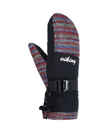 Rękawice Narciarskie Damskie Jednopalczaste  VIKING Tanuka Mitten Ski Lady, Kolor: czarny, Rozmiar: 7
