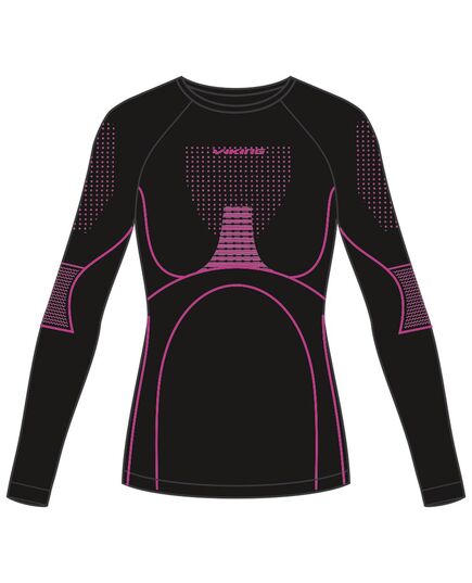 VIKING Bielizna Etna Lady Longsleeve, Kolor: czarny, Rozmiar: XS