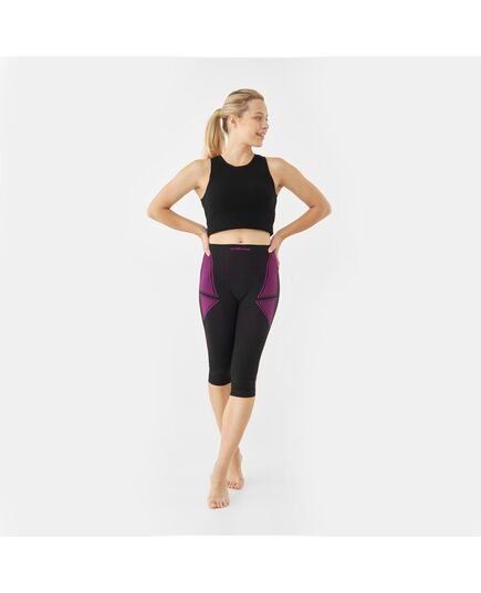 VIKING Bielizna Etna Lady Pants 3/4, Kolor: czarny, Rozmiar: L