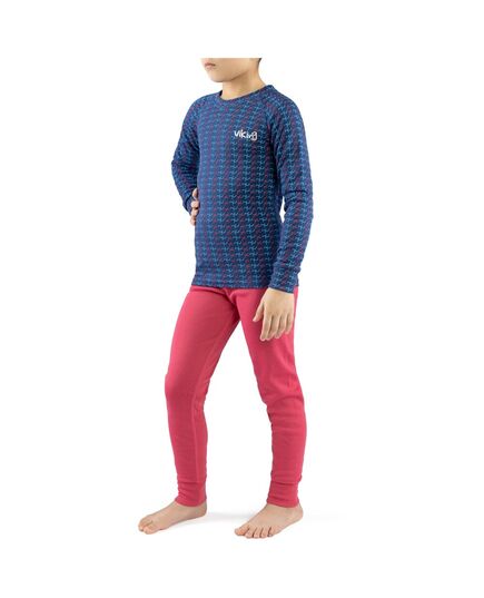 VIKING Bielizna Nino Kids Set, Kolor: granatowy, Rozmiar: 140/152