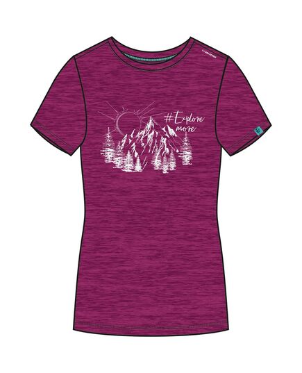 VIKING T-shirt Lenta Bamboo Light Lady, Kolor: fioletowy, Rozmiar: XS