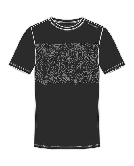 VIKING T-shirt Lenta Bamboo Light Man, Kolor: czarny, Rozmiar: XXL