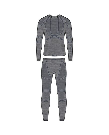 VIKING Bielizna Lan Pro Man Set, Kolor: szary, Rozmiar: XL
