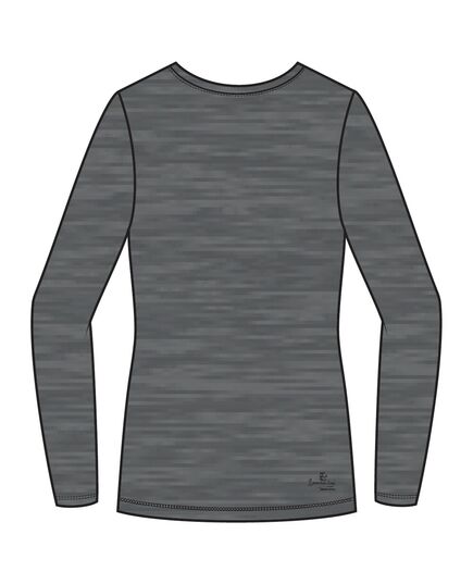 VIKING Longsleeve Teres Bamboo Lady, Kolor: szary, Rozmiar: M