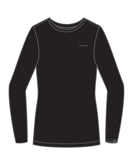 VIKING Longsleeve Teres Bamboo Lady, Kolor: czarny, Rozmiar: S