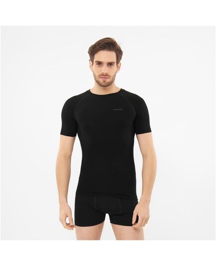 VIKING Bielizna Lockness Man Shortsleeve, Kolor: czarny, Rozmiar: S