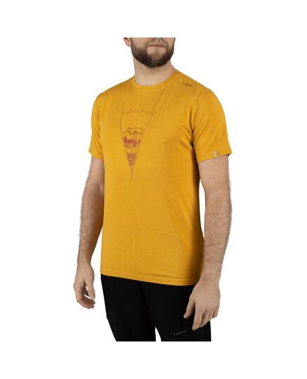 VIKING T-shirt Hopi Bamboo Man, Kolor: żółty, Rozmiar: XL