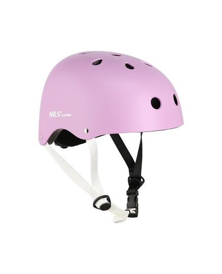 NILS EXTREME MTW001 Kask Extreme, Kolor: fioletowy, Rozmiar: L (58-61 cm)