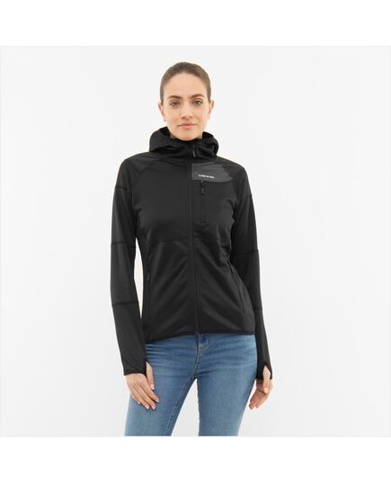VIKING Bluza Yosemite Hoodie Lady, Kolor: czarny, Rozmiar: XXL