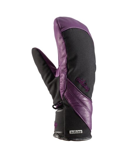 VIKING Rękawice Aurin Mitten Ski Lady, Kolor: czarny, Rozmiar: 6
