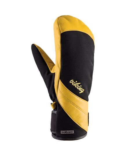 VIKING Rękawice Aurin Mitten Ski Lady, Kolor: czarny, Rozmiar: 5