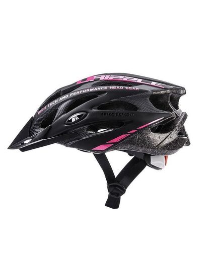 METEOR Kask Rowerowy MV29 Drizzle L 58-61 cm Czarny/Różowy