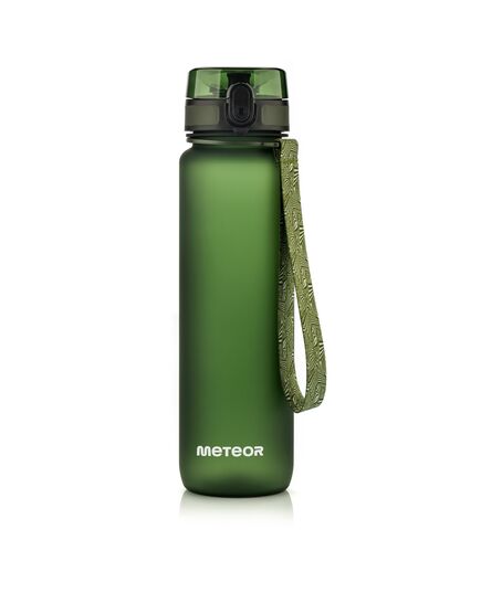 METEOR Bidon sportowy 1000 ml, Kolor: zielony, Waga: 0.2