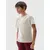 4F JUNIOR T-shirt dziecięcy U1802 biały unisex, Kolor: biały, Rozmiar: 122