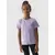 4F koszulka dziecięca bawełniana t-shirt dla dziewczynek F1549 fioletowy, Kolor: fioletowy, Rozmiar: 134