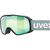 UVEX gogle narciarskie z colorvision Xcitd CV zielone, Kolor: zielony, Rozmiar: one size