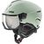 UVEX INSTINCT VISOR kask narciarski hardshell z goglami zielony, Kolor: zielony, Rozmiar: 56-58 UVEX INSTINCT VISOR kask narciarski hardshell z goglami zielony, Kolor: zielony, Rozmiar: 56-58