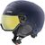 UVEX INSTINCT VISOR kask narciarski hardshell z goglami czarny, Kolor: niebieski, Rozmiar: 54-58