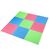 ONE FITNESS MP10 MATA PUZZLE MULTIPACK GREEN-BLUE-RED 9 ELEMENTÓW 10MM, Kolor: zielony-niebieski-czerwony