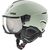 UVEX INSTINCT VISOR kask narciarski hardshell z goglami zielony, Kolor: zielony, Waga: 1, Rozmiar: 53-56