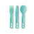 Zestaw sztucców Sea To Summit Passage Cutlery Set - 3pc, Kolor: niebieski, Waga: 0.5