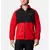 Columbia bluza polarowa męska Sage Peak™ Full Zip Fleece Sail czerwono-czarna, Waga: 0.5, Rozmiar: S