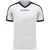 GIVOVA koszulka sportowa męska t-shirt treningowy MAC04 biała, Kolor: biało-granatowy, Rozmiar: 2XL GIVOVA koszulka sportowa męska t-shirt treningowy MAC04 biała, Kolor: biało-granatowy, Rozmiar: 2XL