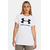 UNDER ARMOUR koszulka t-shirt damska Rival Logo SS biała, Kolor: biały, Rozmiar: L UNDER ARMOUR koszulka t-shirt damska Rival Logo SS biała, Kolor: biały, Rozmiar: L