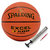 SPALDING piłka do koszykówki EXCEL TF-500 pomarańczowa + pompka, Kolor: pomarańczowy, Rozmiar: 6
