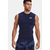 UNDER ARMOUR koszulka na siłowinię męska UA HG Comp SS granatowa, Kolor: granatowy, Rozmiar: M