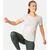 ODLO Koszulka techniczna damska T-shirt crew neck s/s ACTIVE 365 LINENCO, Kolor: szary, Rozmiar: S