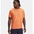 UNDER ARMOUR koszulka treningowa t-shirt męski UA Tech Textured SS pomarańczowa, Kolor: pomarańczowy, Rozmiar: L