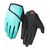 Rękawiczki juniorskie GIRO DND JR II długi palec screaming teal neon błękitny, Kolor: błękitny, Rozmiar: XS