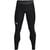 UNDER ARMOUR spodnie treningowe legginsy męskie czarne, Kolor: czarny, Rozmiar: XXL