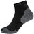 ODLO Skarpety Ceramicool Run Socks quarter czarne, Kolor: czarny, Rozmiar: 39/41