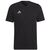 ADIDAS koszulka męska treningowa t-shirt sportowy Entrada czarna, Kolor: czarny, Rozmiar: XXXL