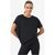 SUPER.NATURAL Koszulka z krótkim rękawkiem damska merino Yoga Losee Tee czarna, Kolor: czarny, Rozmiar: M