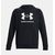 UNDER ARMOUR bluza bawełniania z kapturem UA Rival Fleece Logo HD czarna