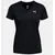 UNDER ARMOUR koszulka damska t-shirt sportowy SSV-Solid czarna, Kolor: czarny, Rozmiar: L