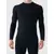 4F bezszwowa bielizna narciarska męska termoaktywna longsleeve 4FWAW25USEAM233 czarny