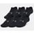 UNDER ARMOUR zestaw skarpetek stopek unisex 6 par Essential No Show czarne, Kolor: czarny, Rozmiar: L