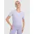 4F t-shirt sportowy damski koszulka 4FWAW25TFTSF1524 fioletowy, Kolor: niebieski, Rozmiar: S