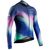 Koszulka z długim rękawem męska X-Bionic COREFUSION RIDE JERSEY LS MEN AURORA POLYCHROME kolorowa, Kolor: ciemnoszary, Rozmiar: L