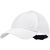 Czapka do biegania z daszkiem BUFF SUMMIT CAP SOLID WHITE, Kolor: biały, Rozmiar: S/M