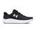 UNDER ARMOUR buty sportowe damskie do biegania czarne UA W Charged Surge 4, Kolor: czarny, Rozmiar: 38.5