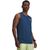 UNDER ARMOUR koszulka treningowa top męski UA Tech Tank niebieska, Kolor: niebieski, Rozmiar: L