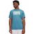 UNDER ARMOUR Męski t-shirt UA TEAM ISSUE WORDMARK SS niebieski, Kolor: niebieski, Rozmiar: M