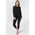 SUPER.NATURAL ARCTIC230 LS koszulka damska termoaktywna merino czarna, Kolor: czarny, Rozmiar: M